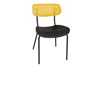 Кухонный стул SHT-ST85/SB85/S85M (желтый/черный/черный муар) в Петрозаводске
