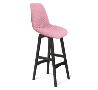 Барный стул SHT-ST29-С22 / SHT-S65 (розовый зефир/венге) в Петрозаводске - предосмотр