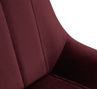 Барный стул SHT-ST37 / SHT-S137 (рубиновое вино/стальной/черный муар) в Петрозаводске - предосмотр 3