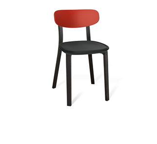 Кухонный стул SHT-ST85-2/SB85-2/S85 (красный/черный/черный) в Петрозаводске