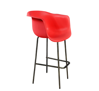 Барный стул SHT-ST31/S29 (красный/черный муар/золотая патина) в Петрозаводске - предосмотр