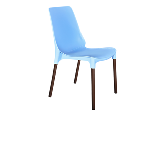 Кухонный стул SHT-ST75/S424 (голубой/коричневый муар) в Петрозаводске - предосмотр