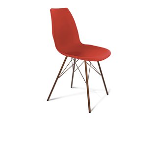 Кухонный стул SHT-ST29/S37 (красный ral 3020/медный металлик) в Петрозаводске - предосмотр