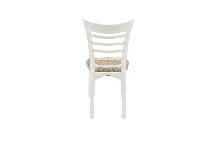 Обеденный стул Бурбон (Тон 9-Эмаль белая, Призма 37-1) в Петрозаводске - изображение 4