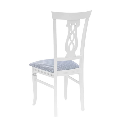 Обеденный стул Leset Юта (Белый 9003 + патина серебро) в Петрозаводске - изображение 1