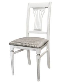 Кухонный стул Анри (белый-серебро, Атина серебро) в Петрозаводске - предосмотр