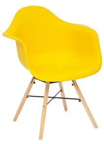 Кресло CINDY (EAMES) (mod. 919) 60х62х79 желтый арт.19048 в Петрозаводске