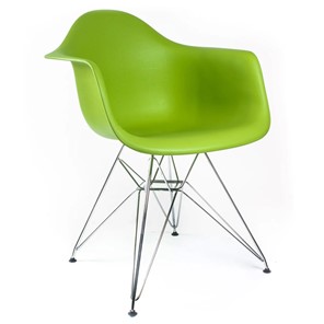 Обеденный стул DSL 330 Chrom (зеленый) в Петрозаводске