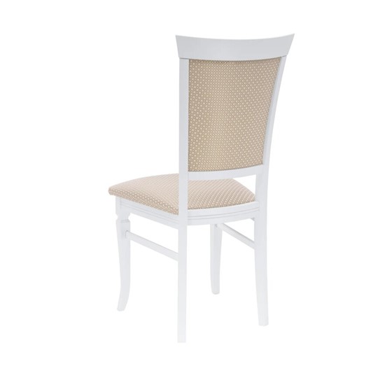 Кухонный стул Leset Монтана (Белый 9003/жаккард Антина ваниль Ж4.07) в Петрозаводске - изображение 1