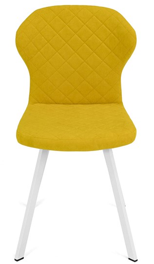 Кухонный стул Марио (Желтый Т182/ноги белые) в Петрозаводске - изображение 1