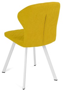 Кухонный стул Марио (Желтый Т182/ноги белые) в Петрозаводске - предосмотр 2