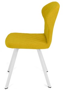 Кухонный стул Марио (Желтый Т182/ноги белые) в Петрозаводске - предосмотр 3