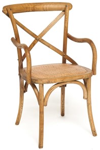 Кухонный стул с подлокотниками CROSS (mod.CB2008) 55х52х91 Груша (№3) арт.10982 в Петрозаводске