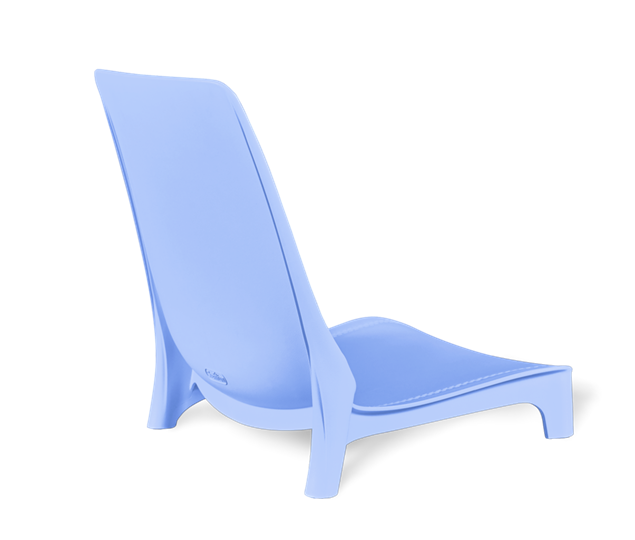 Кухонный стул SHT-ST75/S424-C (голубой/темный орех) в Петрозаводске - изображение 2