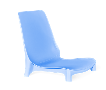Кухонный стул SHT-ST75/S424-C (голубой/темный орех) в Петрозаводске - предосмотр 1