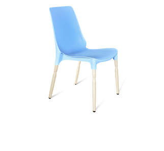 Кухонный стул SHT-ST75/S424-F (голубой/ваниль) в Петрозаводске