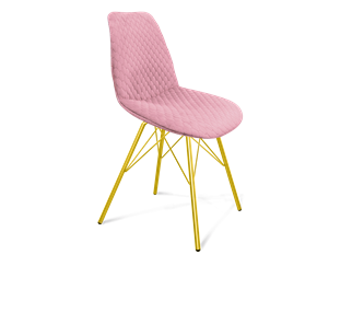 Обеденный стул SHT-ST29-С22 / SHT-S37 (розовый зефир/золото) в Петрозаводске