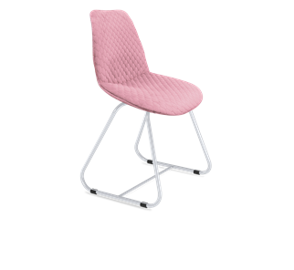 Обеденный стул SHT-ST29-С22 / SHT-S38 (розовый зефир/хром лак) в Петрозаводске