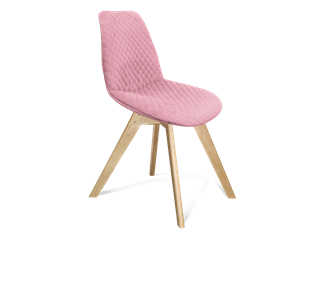 Обеденный стул SHT-ST29-С22 / SHT-S39 (розовый зефир/прозрачный лак) в Петрозаводске