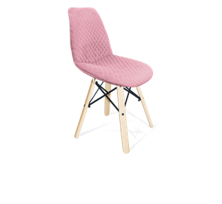 Обеденный стул SHT-ST29-С22 / SHT-S70 (розовый зефир/прозрачный лак/черный муар) в Петрозаводске
