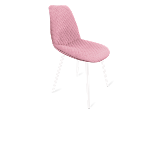 Обеденный стул SHT-ST29-С22 / SHT-S95-1 (розовый зефир/белый муар) в Петрозаводске - предосмотр