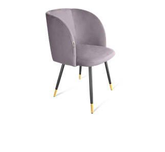 Обеденный стул SHT-ST33 / SHT-S95-1 (сиреневая орхидея/черный муар/золото) в Петрозаводске