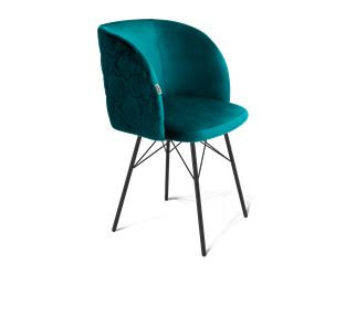 Обеденный стул SHT-ST33-1 / SHT-S64 (альпийский бирюзовый/черный муар) в Петрозаводске - предосмотр