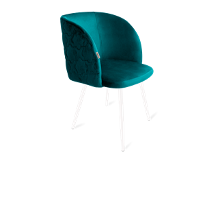 Обеденный стул SHT-ST33-1 / SHT-S95-1 (альпийский бирюзовый/белый муар) в Петрозаводске - предосмотр