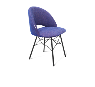 Обеденный стул SHT-ST34 / SHT-S107 (синий мираж/черный муар) в Петрозаводске
