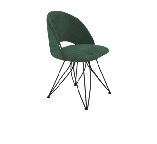 Обеденный стул SHT-ST34 / SHT-S113 (лиственно-зеленый/черный муар) в Петрозаводске - предосмотр