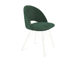 Обеденный стул SHT-ST34 / SHT-S37 (лиственно-зеленый/белый муар) в Петрозаводске - предосмотр