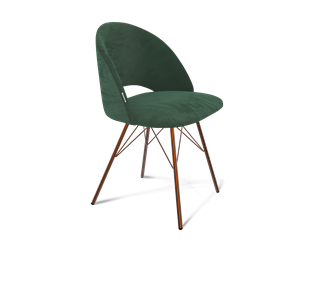 Обеденный стул SHT-ST34 / SHT-S37 (лиственно-зеленый/медный металлик) в Петрозаводске