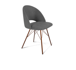 Обеденный стул SHT-ST34 / SHT-S37 (платиново-серый/медный металлик) в Петрозаводске