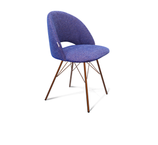 Обеденный стул SHT-ST34 / SHT-S37 (синий мираж/медный металлик) в Петрозаводске - предосмотр