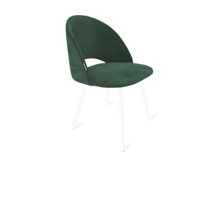 Обеденный стул SHT-ST34 / SHT-S95-1 (лиственно-зеленый/белый муар) в Петрозаводске