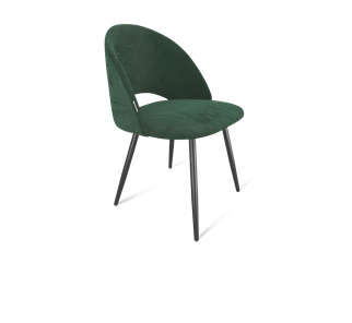 Обеденный стул SHT-ST34 / SHT-S95-1 (лиственно-зеленый/черный муар) в Петрозаводске