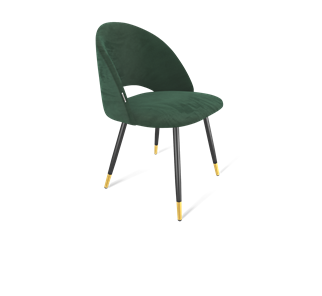 Обеденный стул SHT-ST34 / SHT-S95-1 (лиственно-зеленый/черный муар/золото) в Петрозаводске