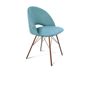 Обеденный стул SHT-ST34-1 / SHT-S37 (голубая пастель/медный металлик) в Петрозаводске - предосмотр