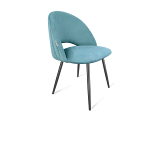 Обеденный стул SHT-ST34-1 / SHT-S95-1 (голубая пастель/черный муар) в Петрозаводске - предосмотр