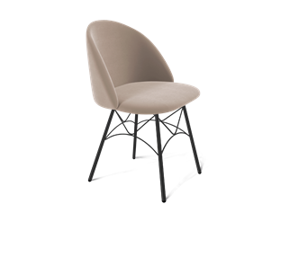 Обеденный стул SHT-ST35 / SHT-S107 (латте/черный муар) в Петрозаводске