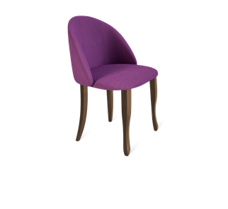 Обеденный стул SHT-ST35 / SHT-S122 (ягодное варенье/темный орех/черный муар) в Петрозаводске