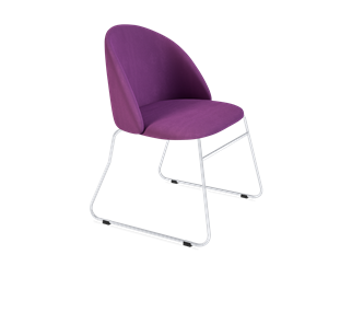 Обеденный стул SHT-ST35 / SHT-S167 (ягодное варенье/хром лак) в Петрозаводске