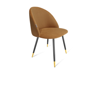Обеденный стул SHT-ST35 / SHT-S95-1 (горчичный/черный муар/золото) в Петрозаводске - предосмотр