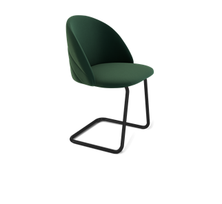 Обеденный стул SHT-ST35-2 / SHT-S45-1 (лиственно-зеленый/черный муар) в Петрозаводске