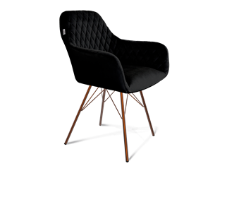 Обеденный стул SHT-ST38 / SHT-S37 (ночное затмение/медный металлик) в Петрозаводске - предосмотр