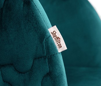 Полубарный стул SHT-ST33-1 / SHT-S29P-1 (альпийский бирюзовый/хром лак) в Петрозаводске - предосмотр 6