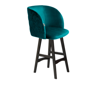 Полубарный стул SHT-ST33-1 / SHT-S65-1 (альпийский бирюзовый/венге) в Петрозаводске