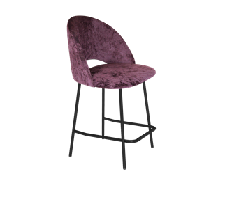 Полубарный стул SHT-ST34 / SHT-S29P-1 (вишневый джем/черный муар) в Петрозаводске