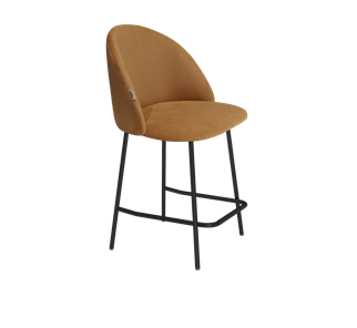 Полубарный стул SHT-ST35 / SHT-S29P-1 (горчичный/черный муар) в Петрозаводске - предосмотр