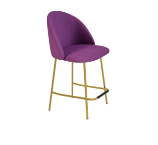 Полубарный стул SHT-ST35 / SHT-S29P-1 (ягодное варенье/золото) в Петрозаводске